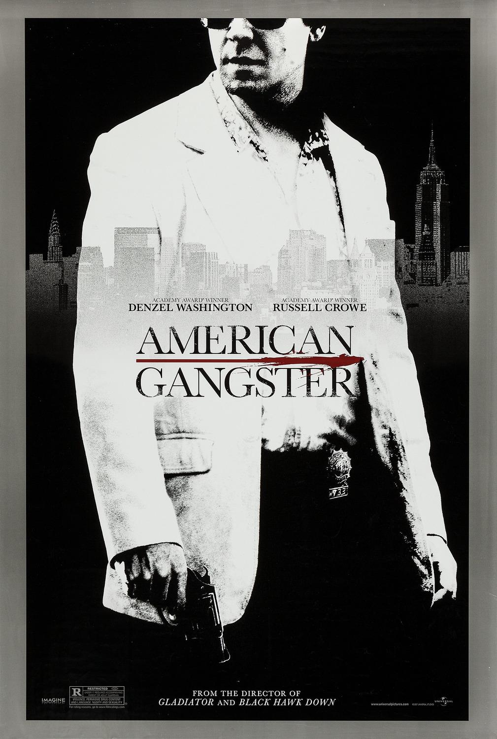 Extra Large Movie Poster Image for American Gangster (#2 of 3)