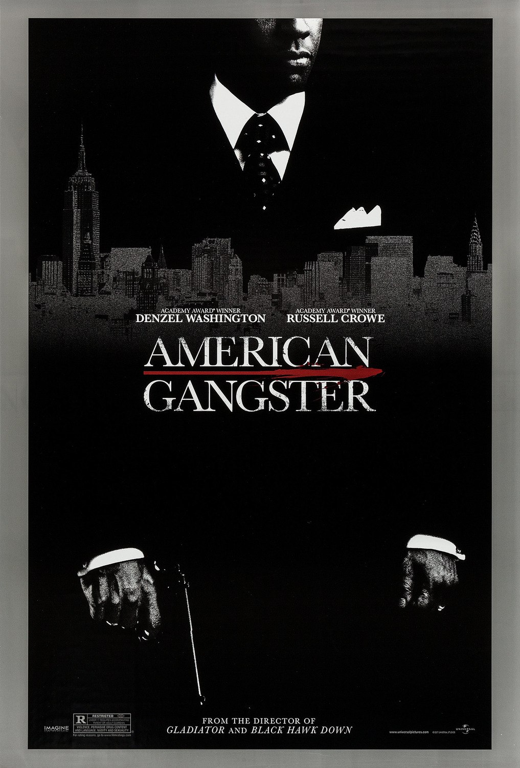 Extra Large Movie Poster Image for American Gangster (#1 of 3)