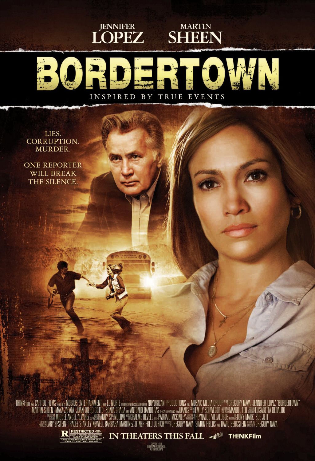 Extra Large Movie Poster Image for Bordertown (#2 of 2)