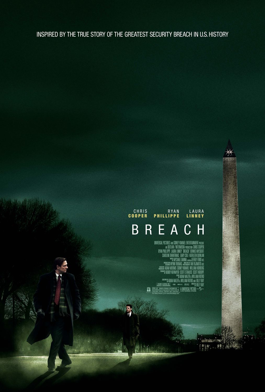 Extra Large Movie Poster Image for Breach (#1 of 5)