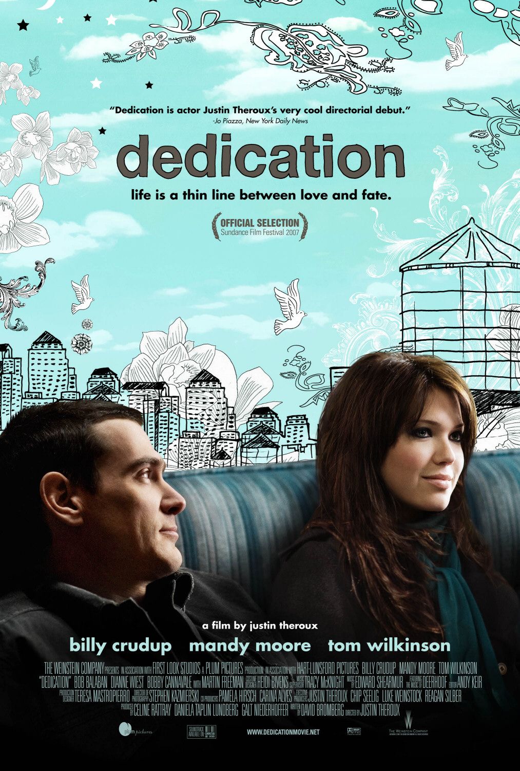 Extra Large Movie Poster Image for Dedication (#1 of 2)