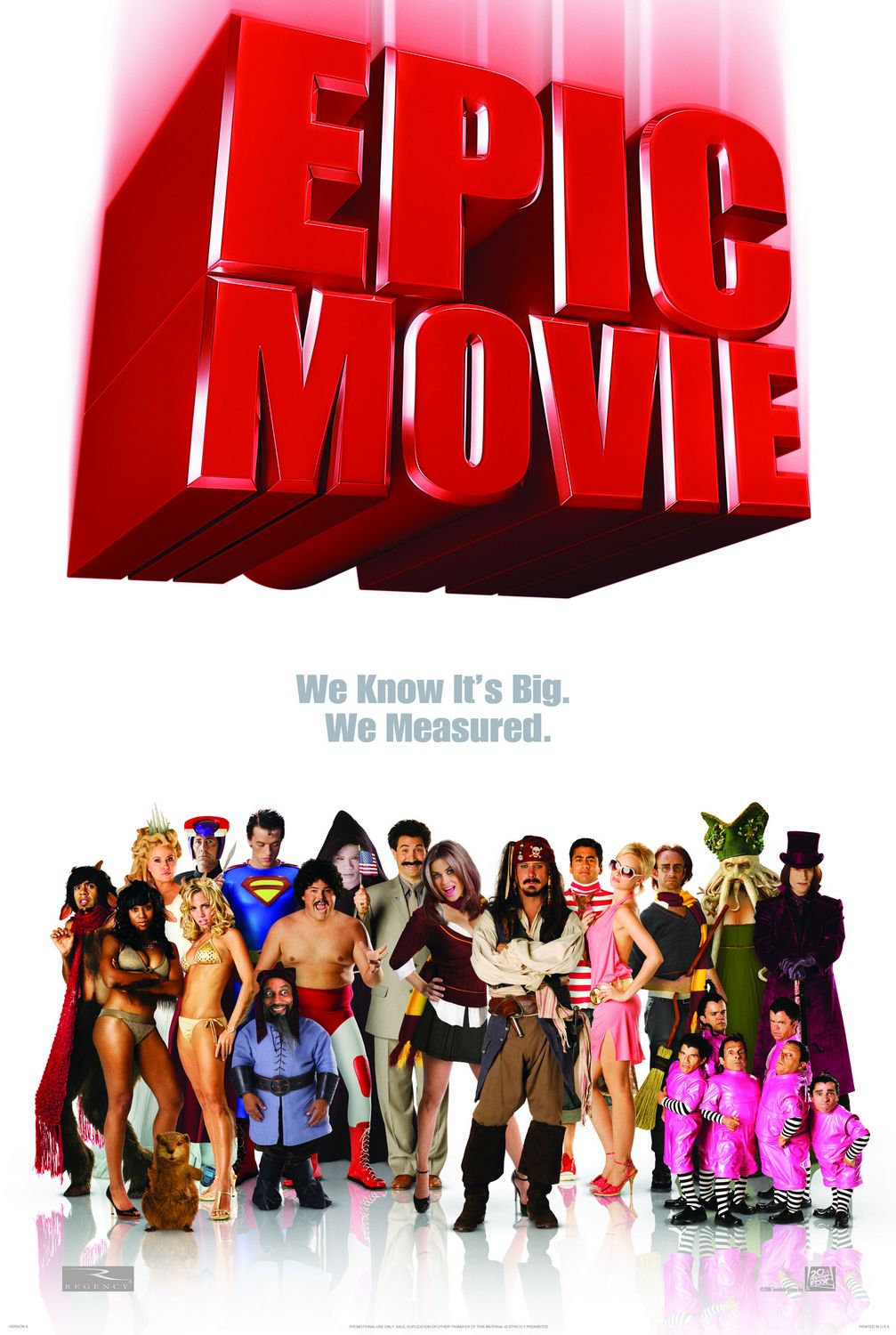 Extra Large Movie Poster Image for Epic Movie (#1 of 8)