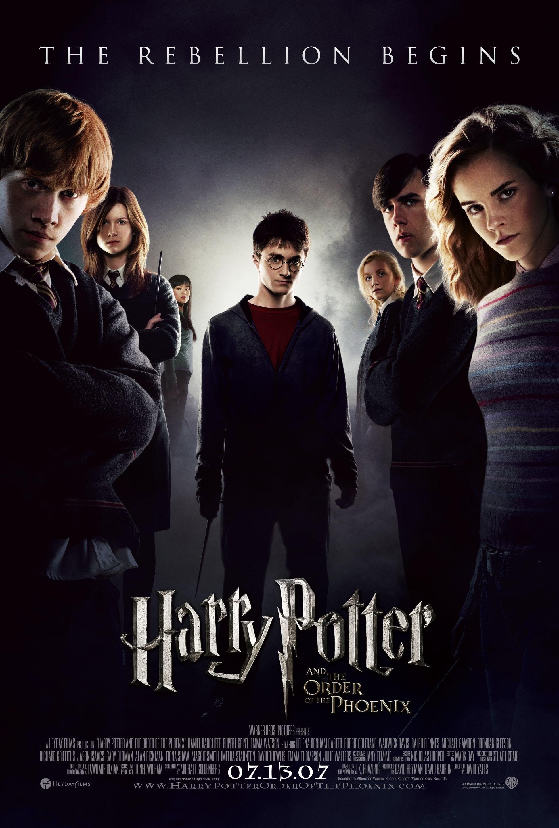 Mega Sized Movie Poster Image for Harry Potter and the Order of the Phoenix (#2 of 10)