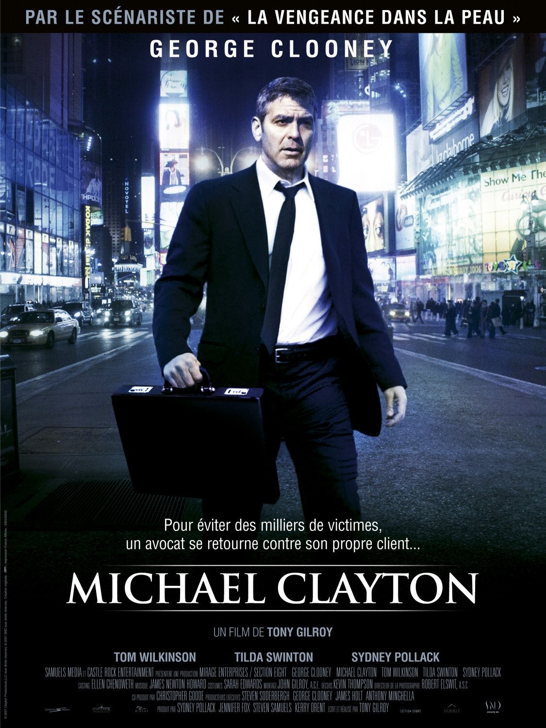Extra Large Movie Poster Image for Michael Clayton (#2 of 4)