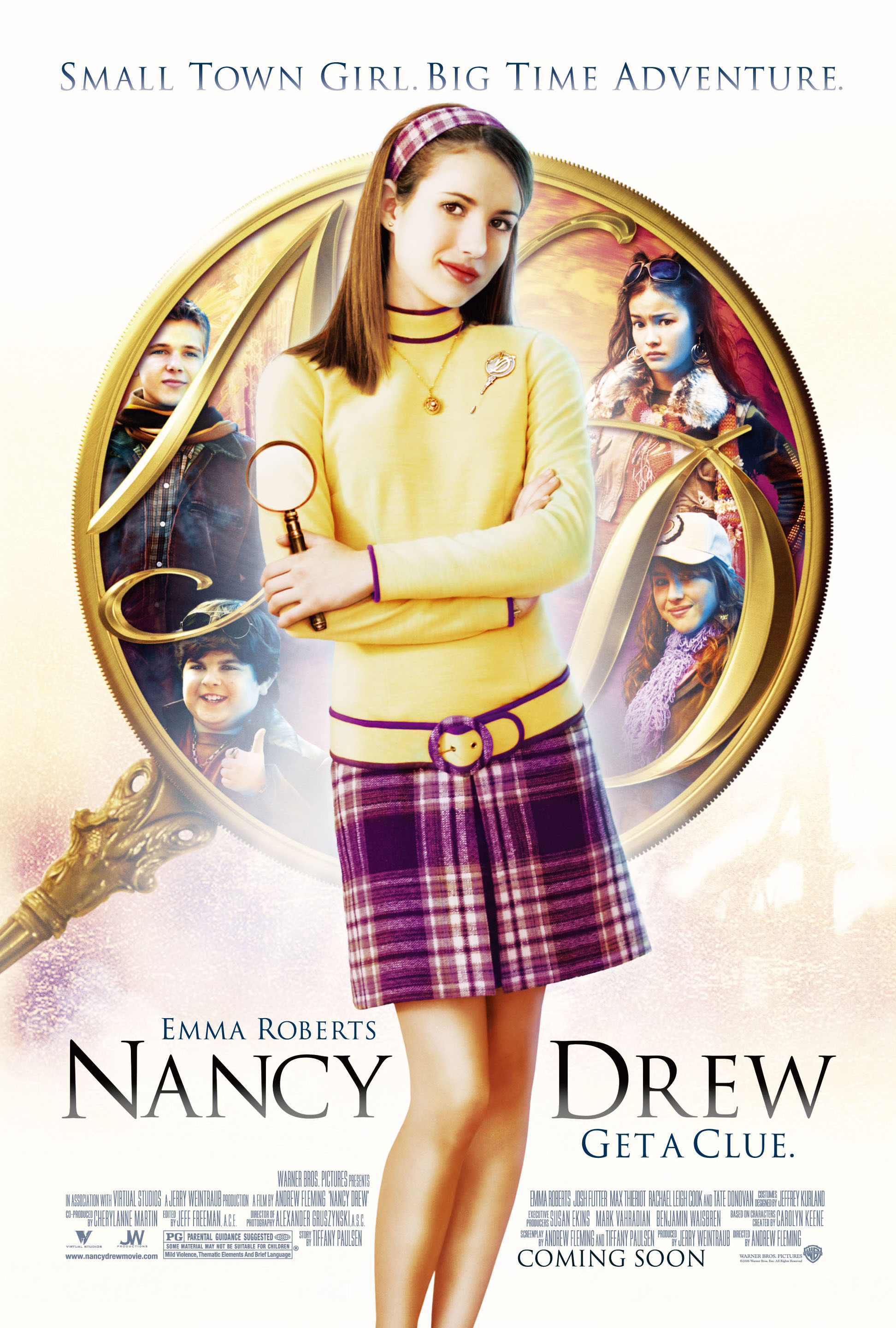 Mega Sized Movie Poster Image for Nancy Drew 