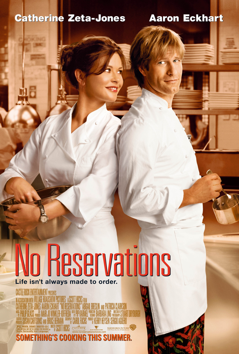 Extra Large Movie Poster Image for No Reservations (#1 of 2)