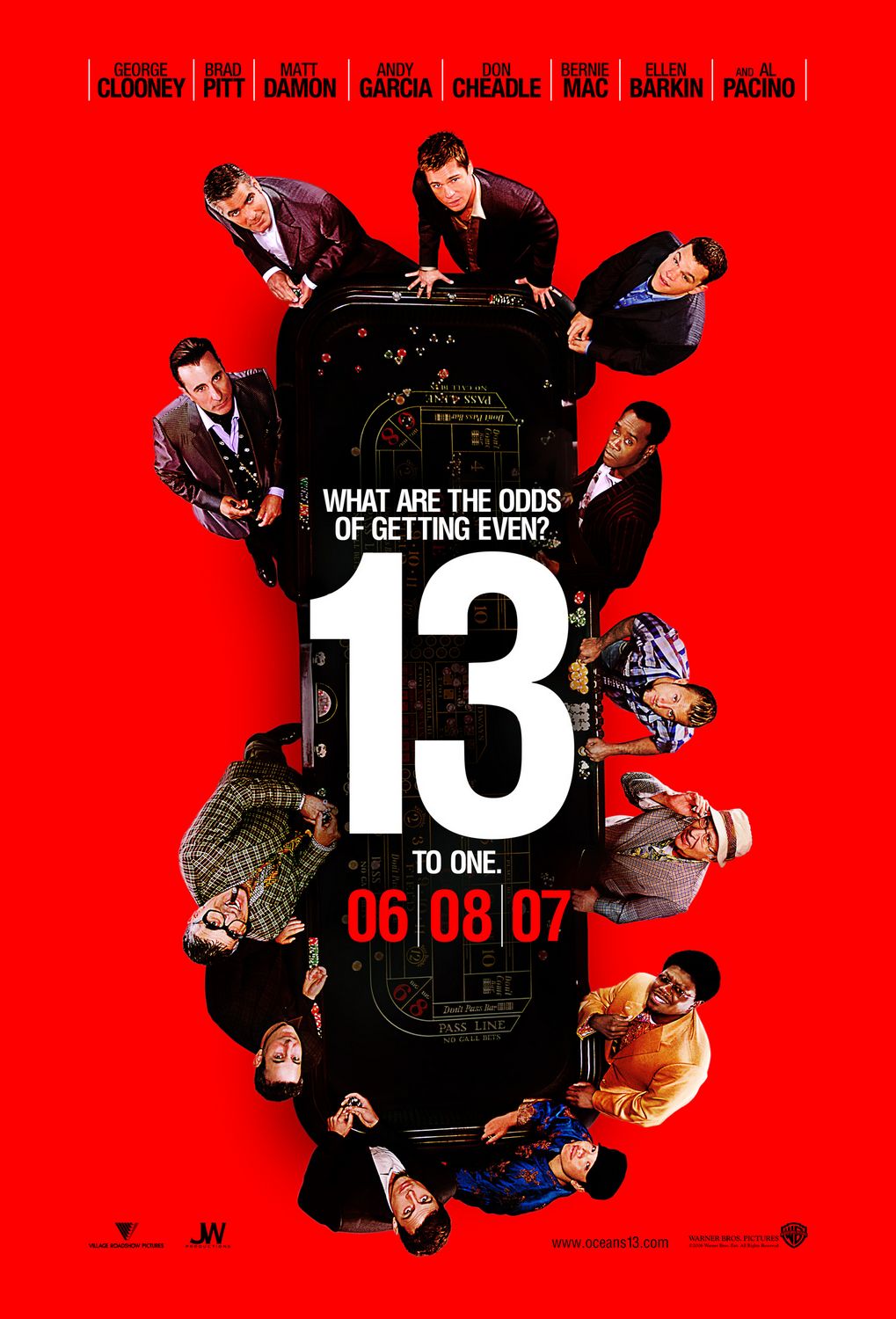Extra Large Movie Poster Image for Ocean's Thirteen (#1 of 9)