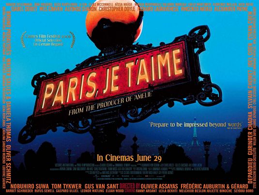 Paris, Je T'aime Movie Poster