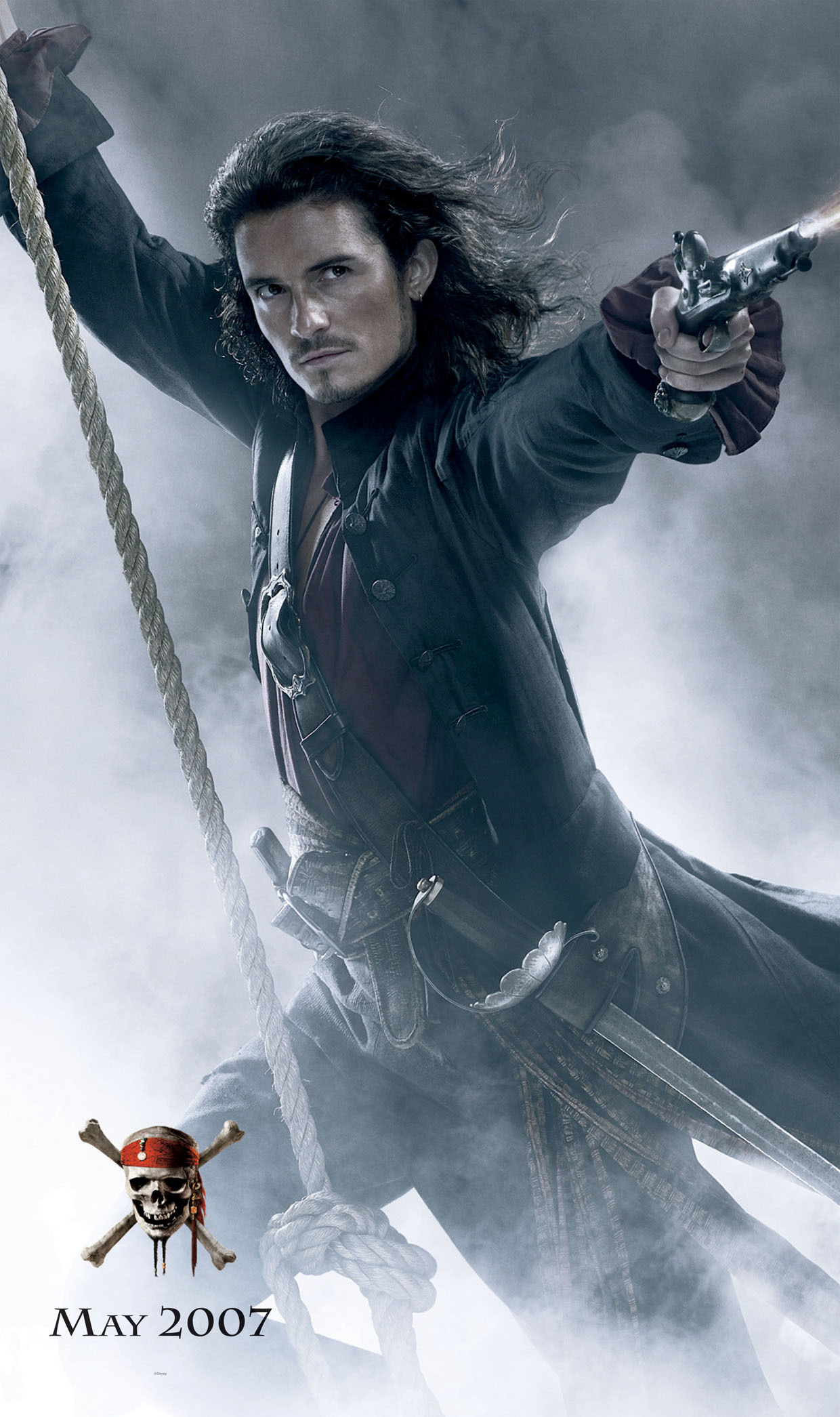 Mega Sized Movie Poster Image for Pirates of the Caribbean: At World's End (#2 of 15)