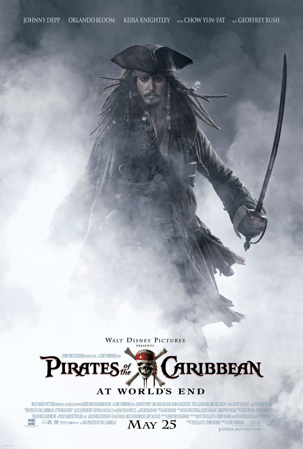 Extra Large Movie Poster Image for Pirates of the Caribbean: At World's End (#1 of 15)
