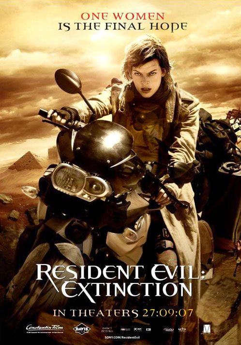 Resident Evil: Extinction Movie Poster