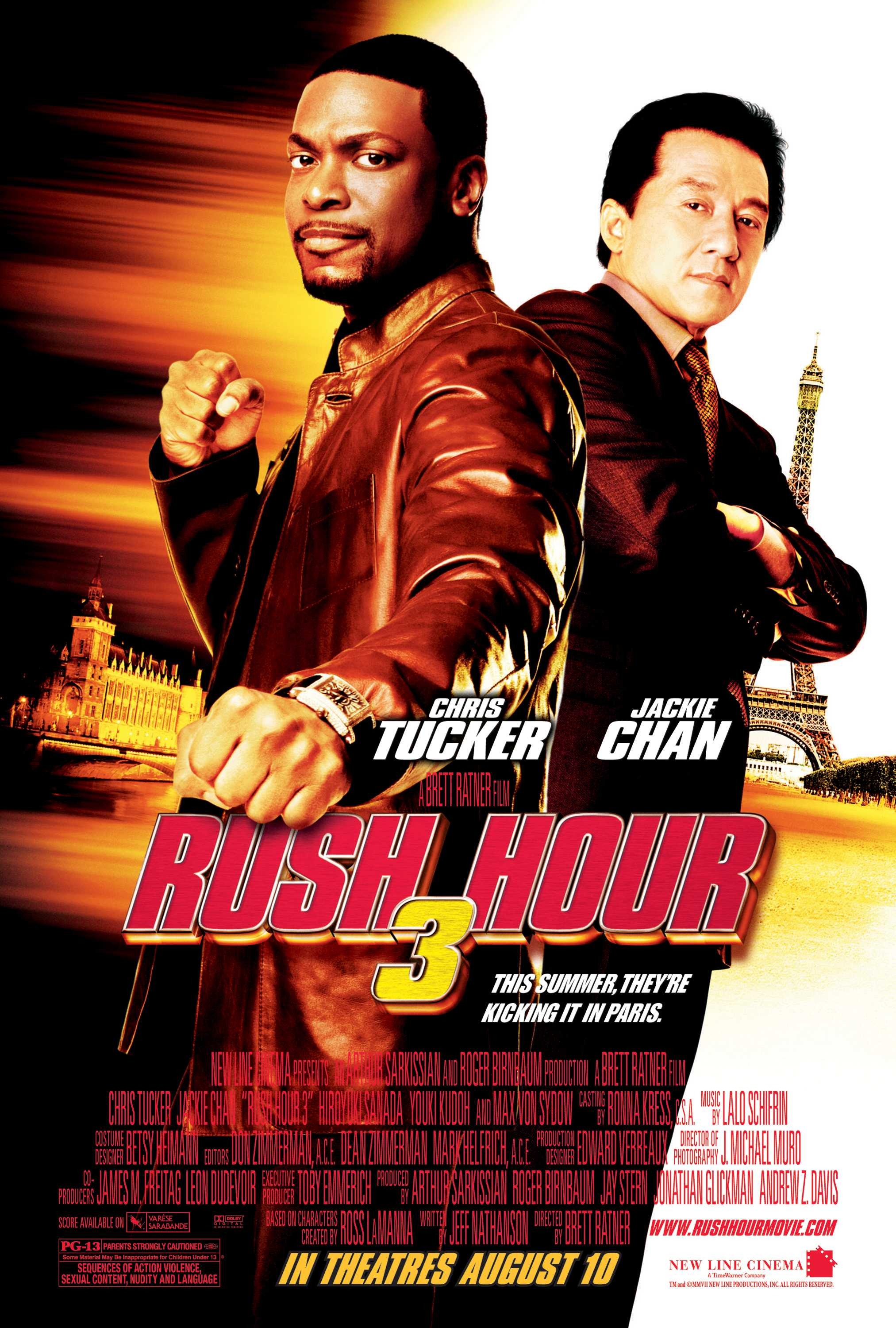 Mega Sized Movie Poster Image for Rush Hour 3 (#1 of 8)