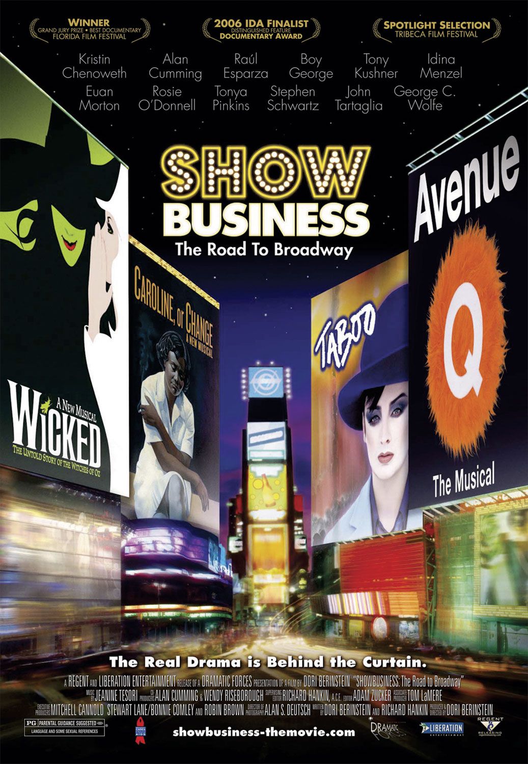 Extra Large Movie Poster Image for ShowBusiness: The Road to Broadway 