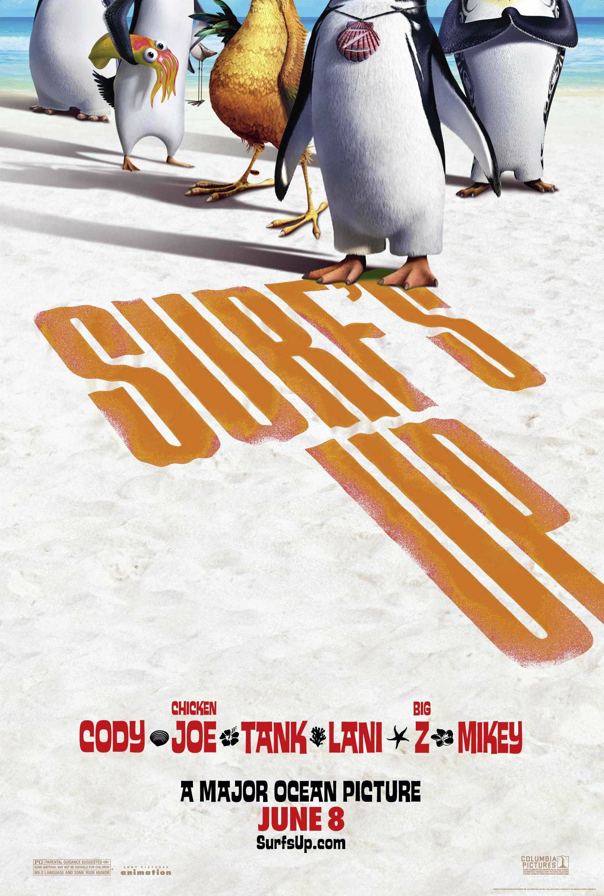 Mega Sized Movie Poster Image for Surf's Up (#5 of 8)