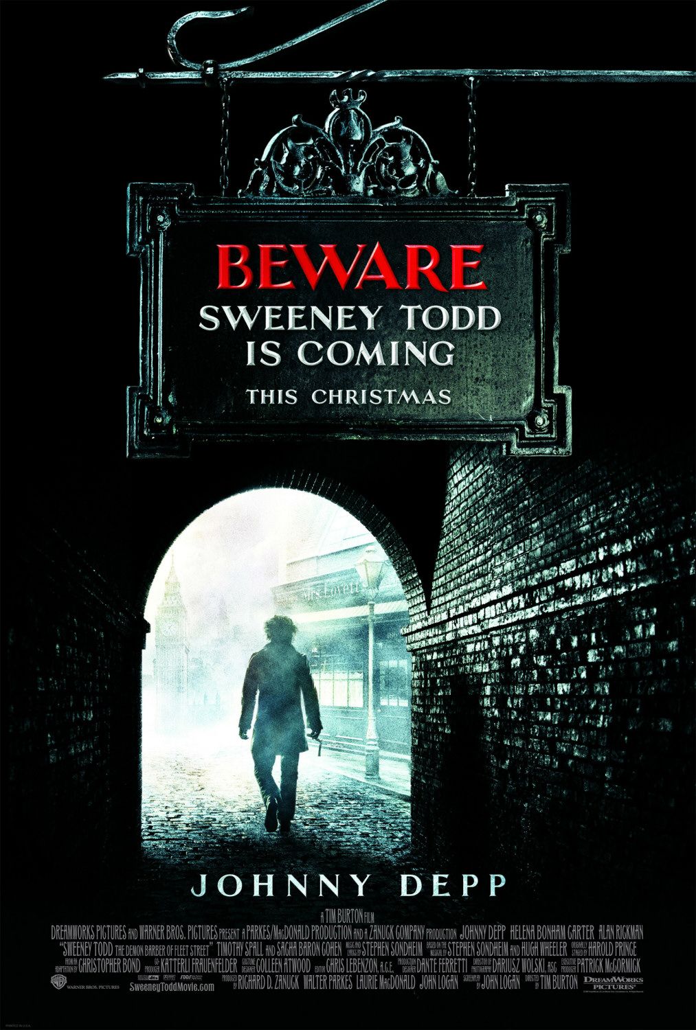 Extra Large Movie Poster Image for Sweeney Todd (#2 of 7)