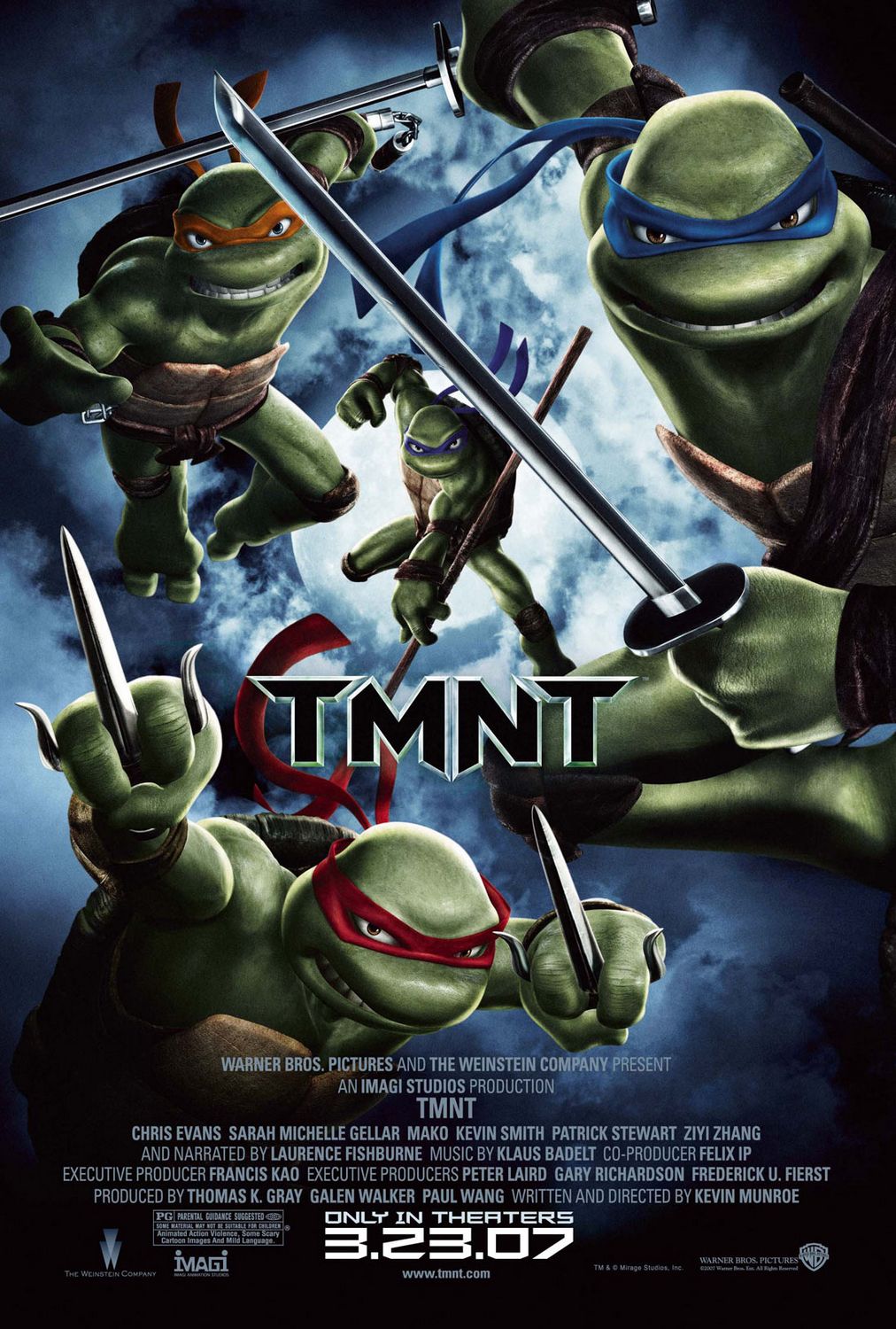 Extra Large Movie Poster Image for Teenage Mutant Ninja Turtles (#5 of 16)