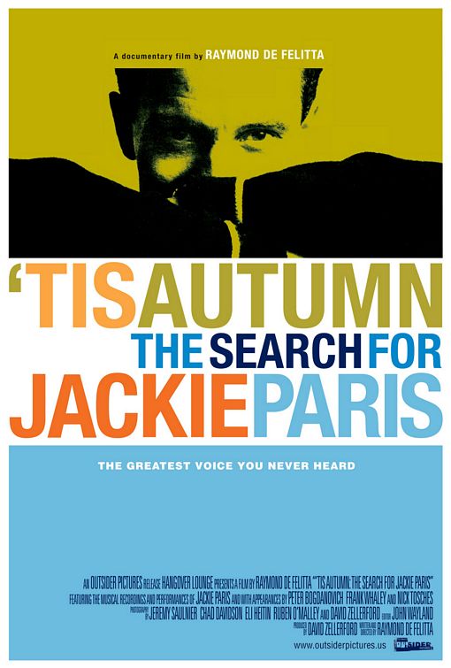 'Tis Autumn: The Search for Jackie Paris Movie Poster