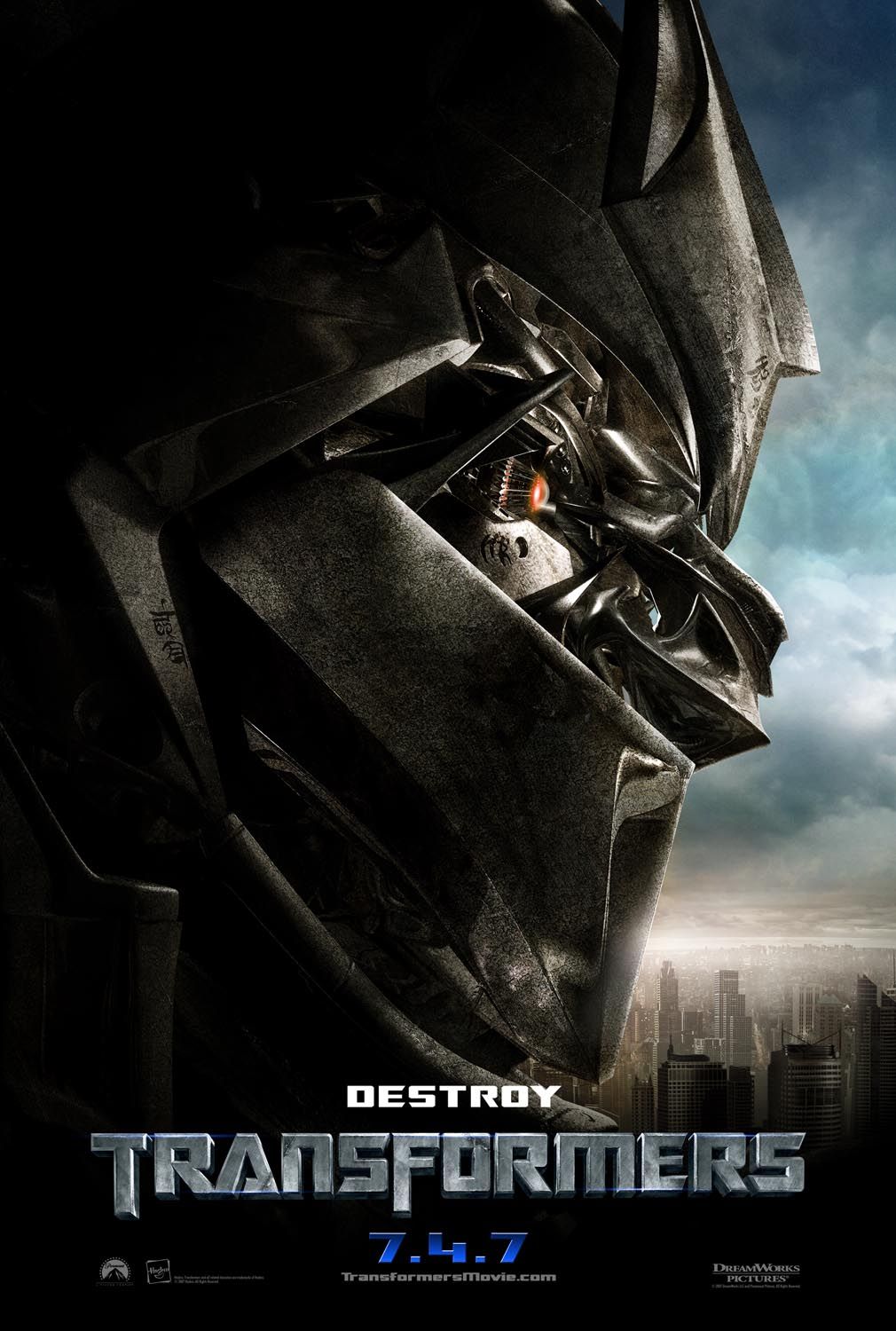 Extra Large Movie Poster Image for Transformers (#5 of 16)