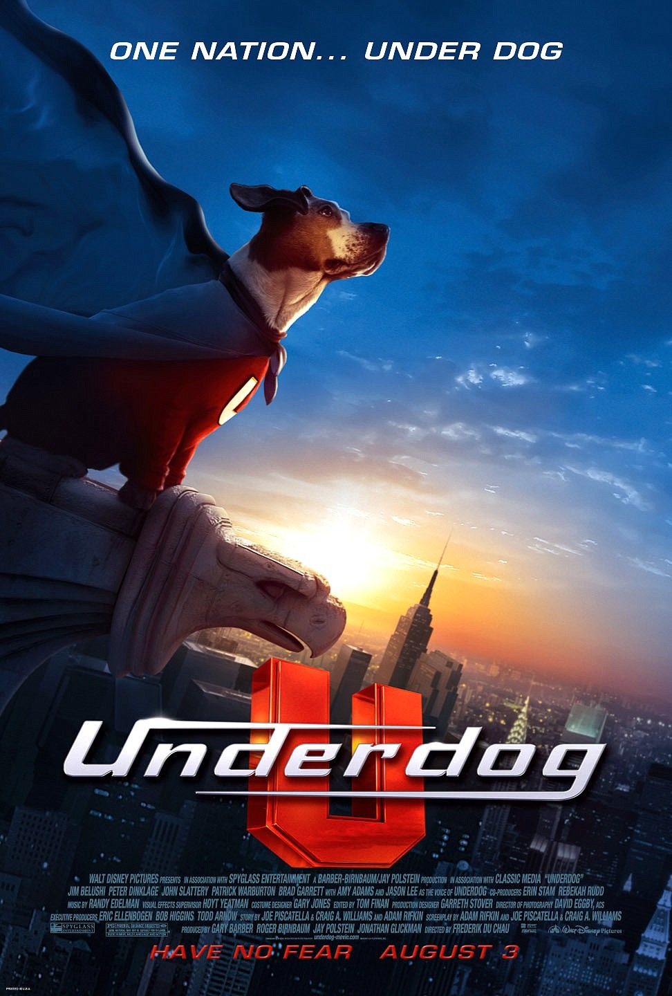 Extra Large Movie Poster Image for Underdog (#1 of 3)