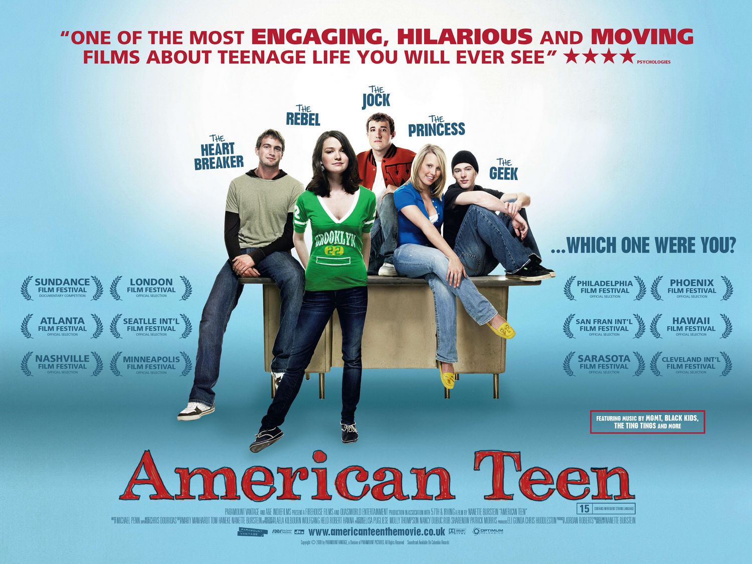 Extra Large Movie Poster Image for American Teen (#4 of 4)