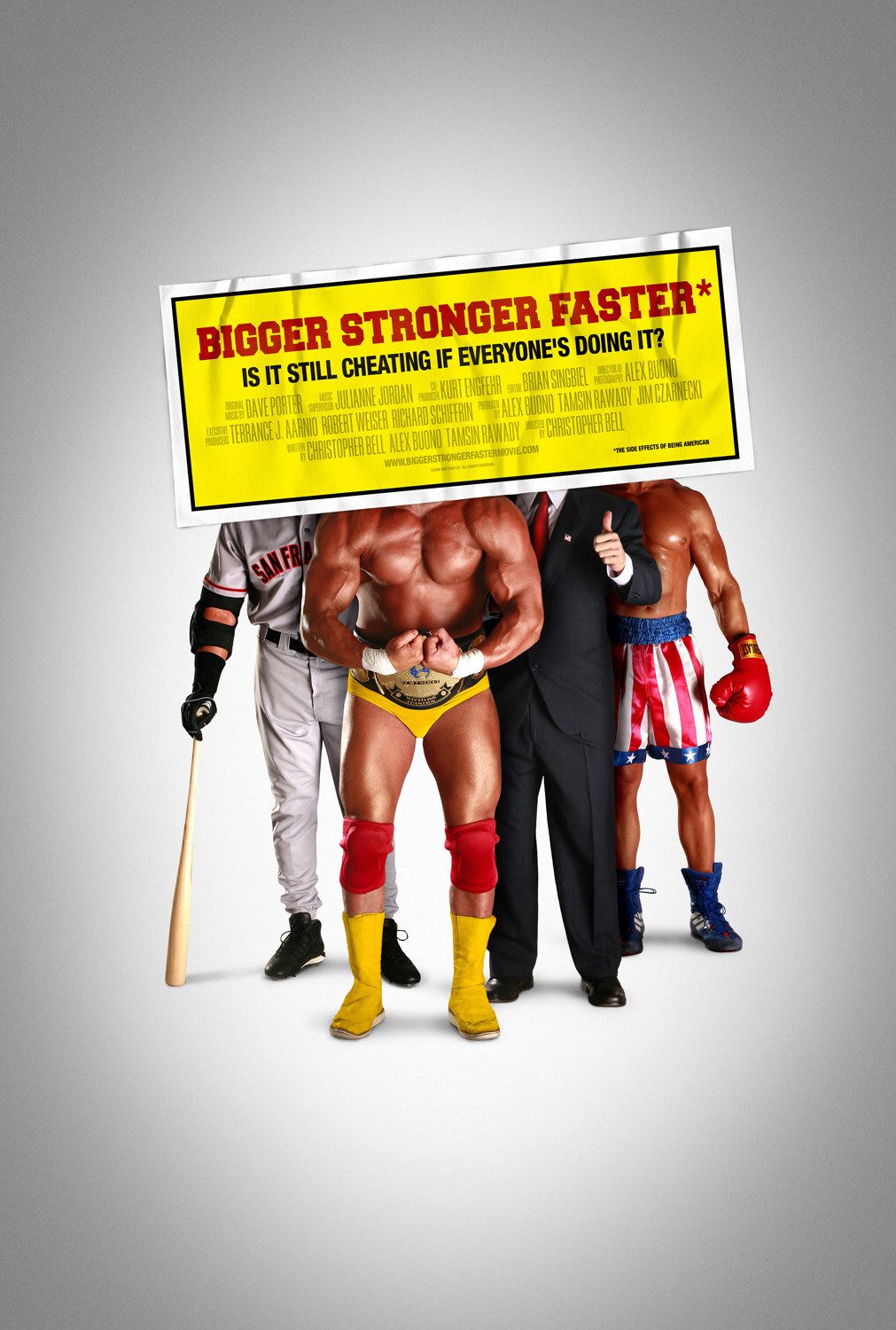 Extra Large Movie Poster Image for Bigger, Stronger, Faster* (#5 of 6)