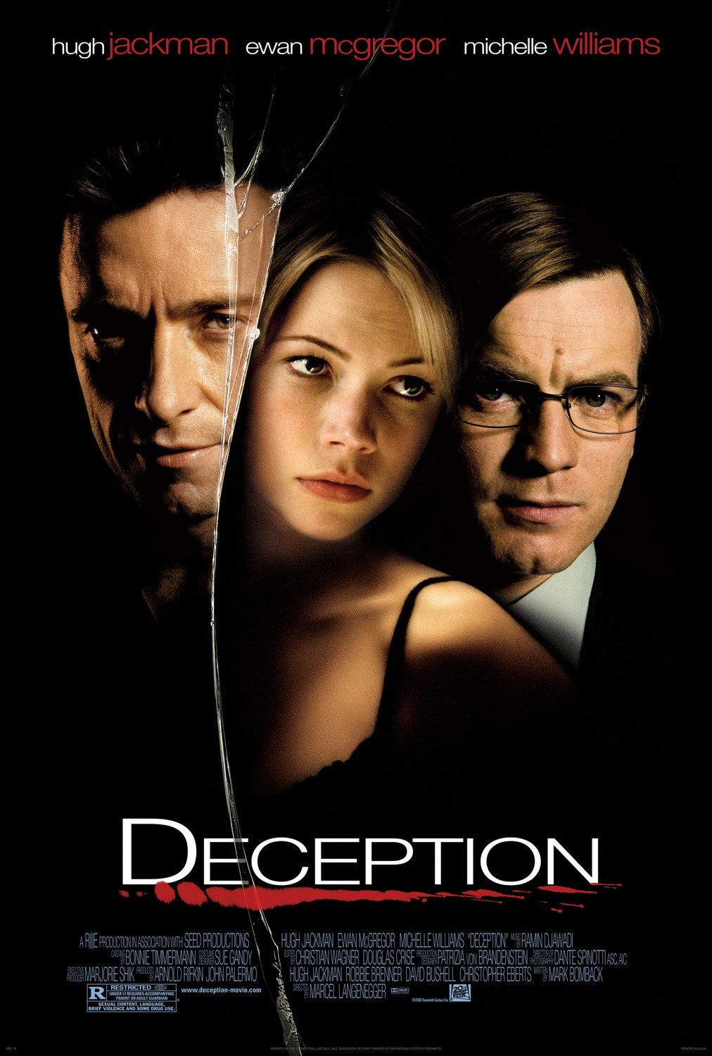 Extra Large Movie Poster Image for Deception (#1 of 5)