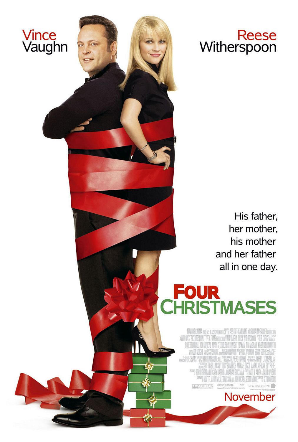 Extra Large Movie Poster Image for Four Christmases (#1 of 2)