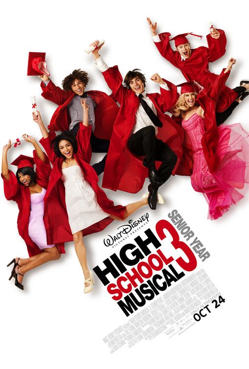 High School Musical 3: Senior Year Movie Poster