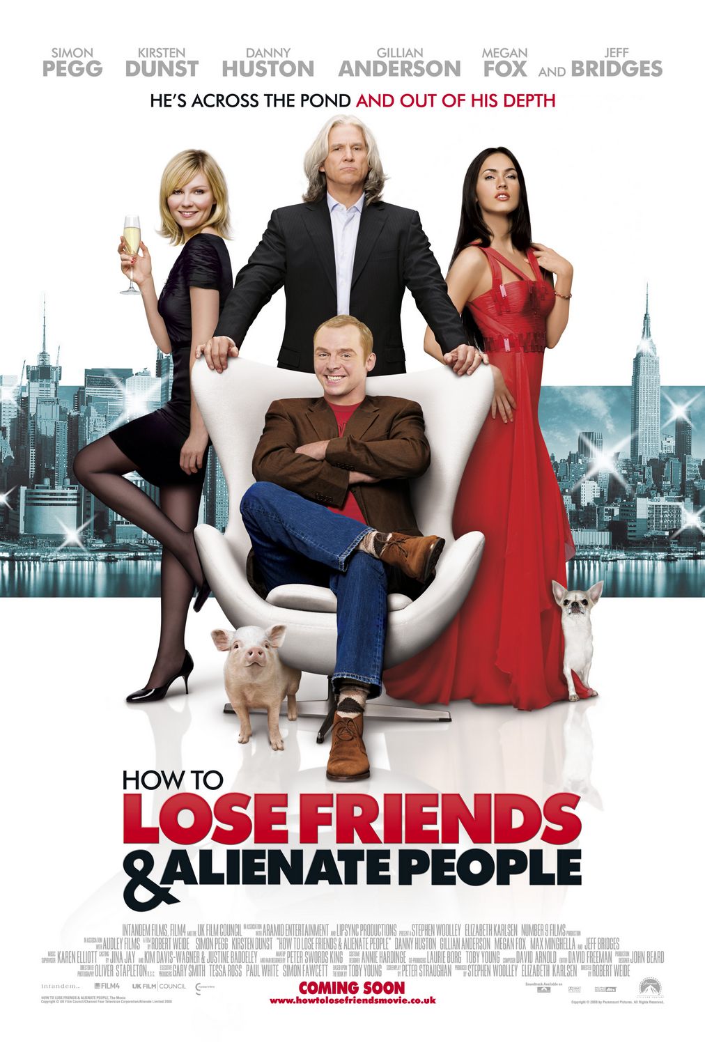Extra Large Movie Poster Image for How to Lose Friends & Alienate People (#2 of 5)