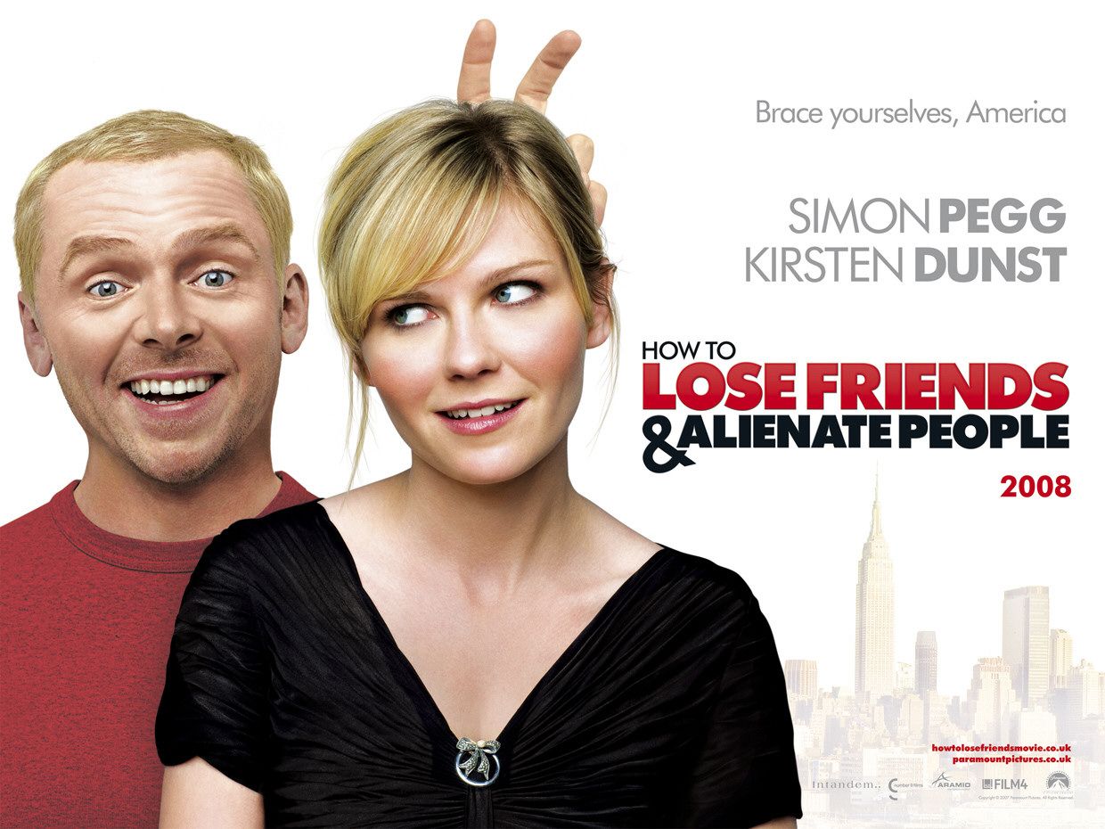 Extra Large Movie Poster Image for How to Lose Friends & Alienate People (#1 of 5)