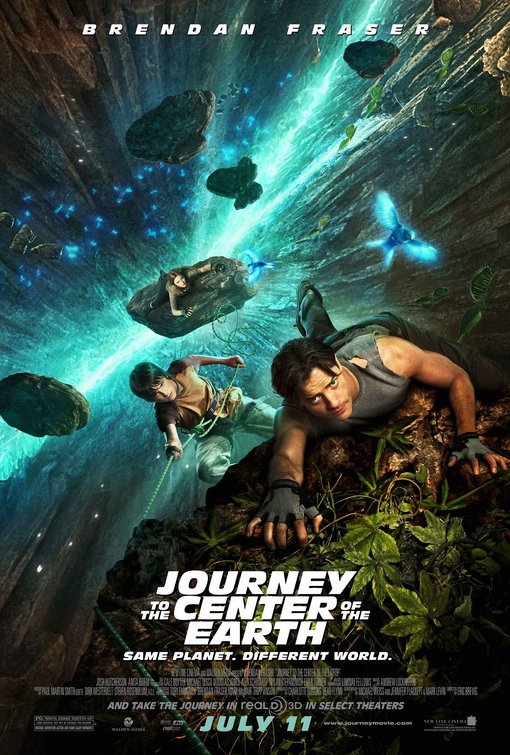 Journey to the Center of the Earth 3D Movie Poster