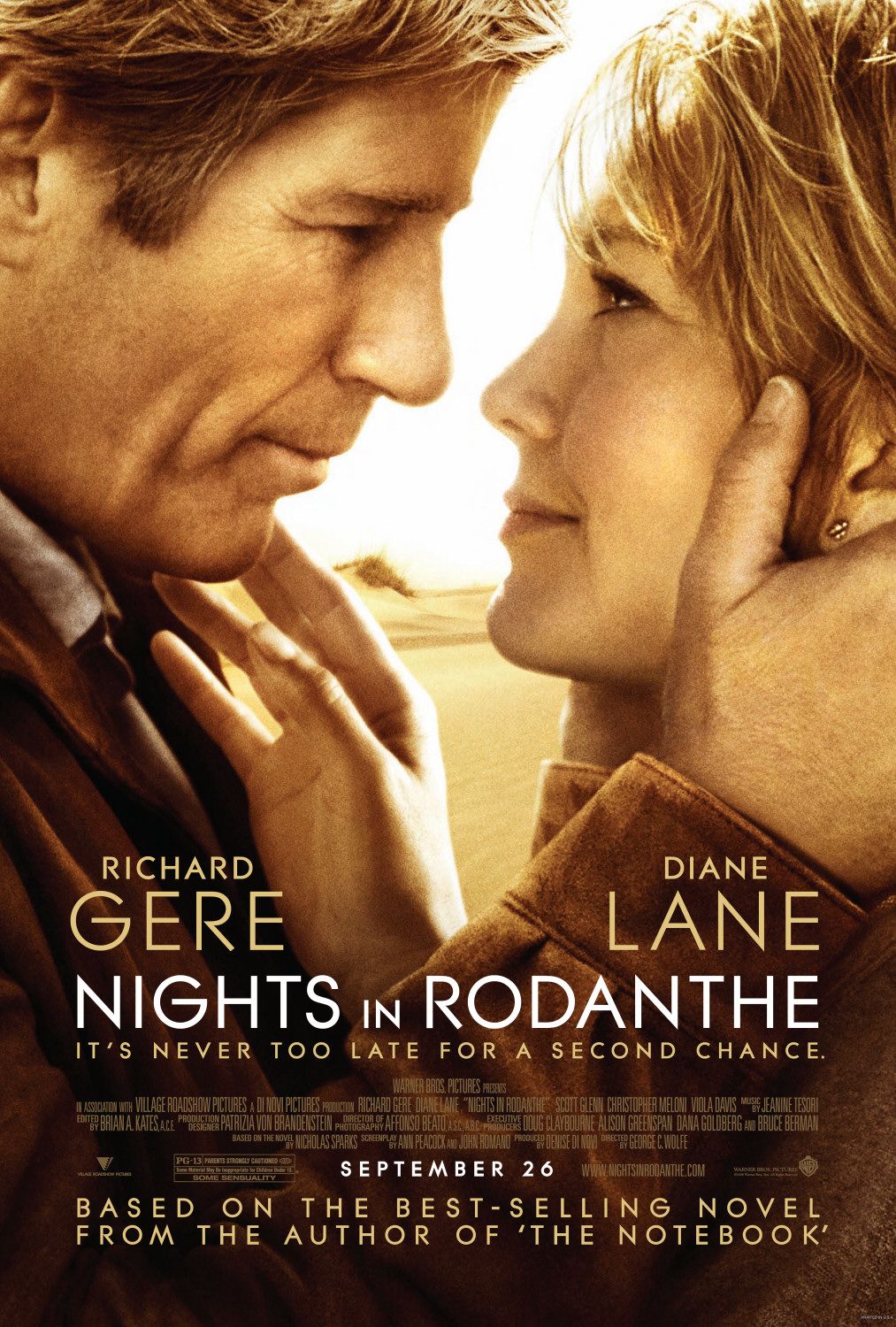 Extra Large Movie Poster Image for Nights in Rodanthe (#1 of 3)