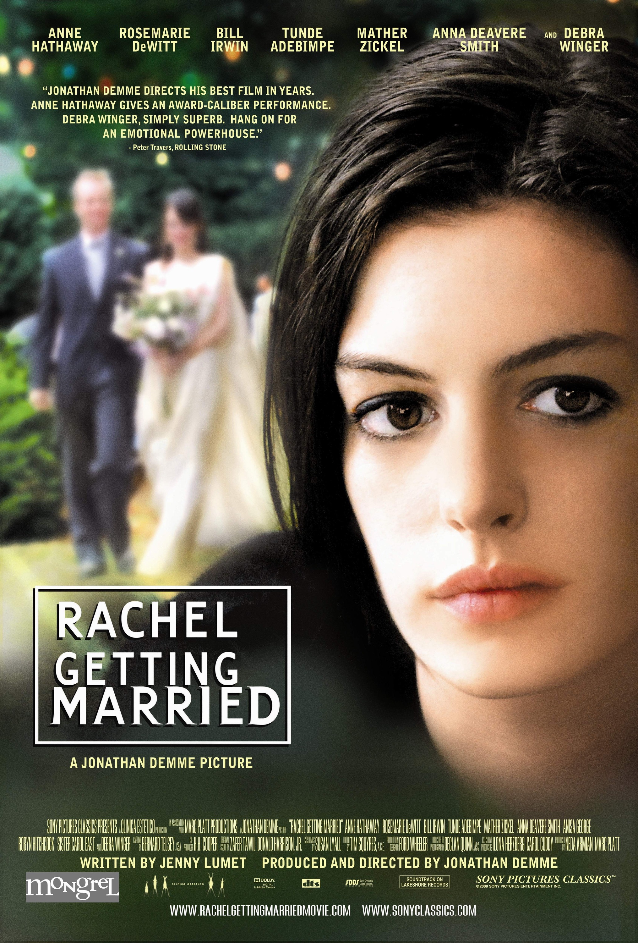 Mega Sized Movie Poster Image for Rachel Getting Married (#1 of 2)