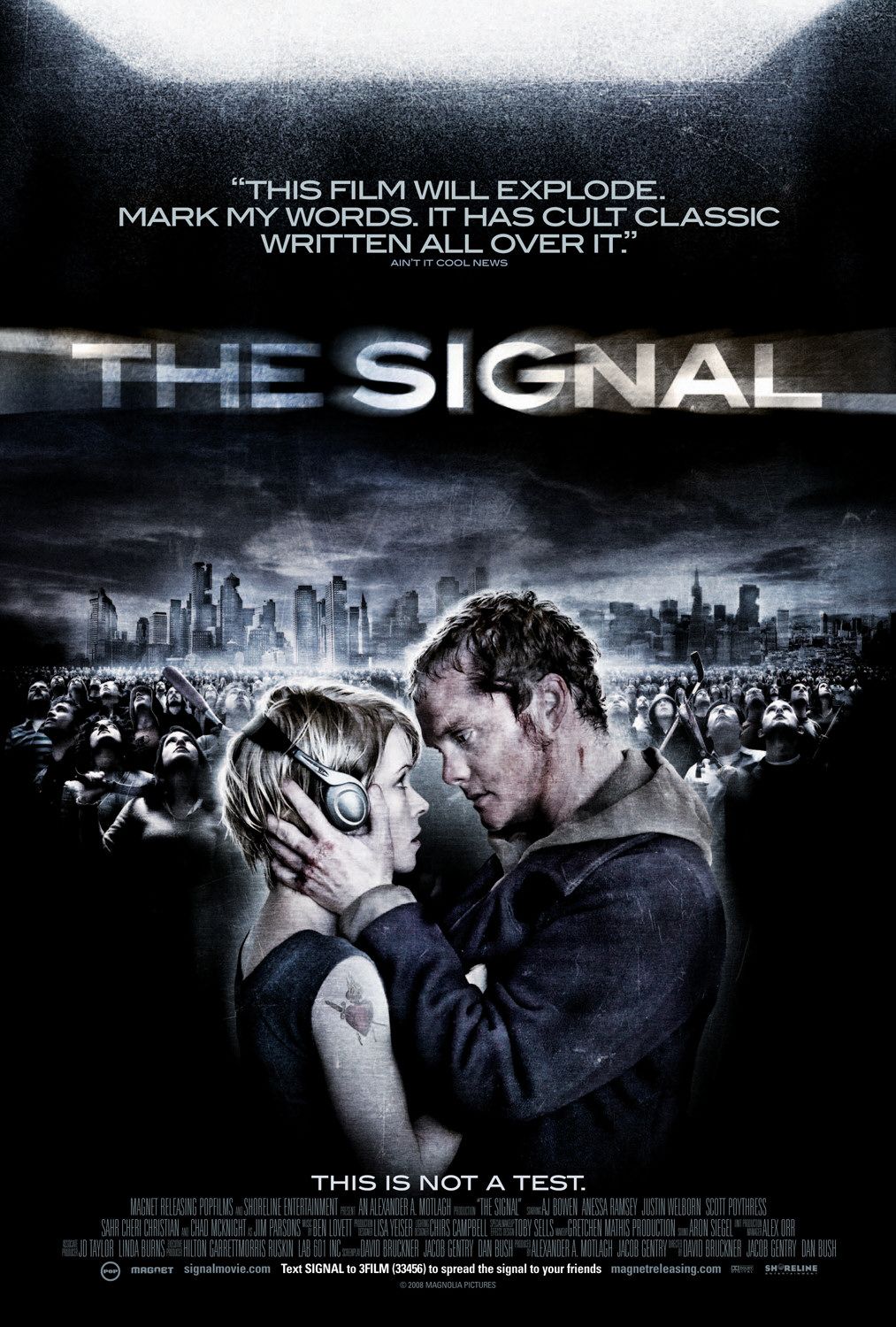 Extra Large Movie Poster Image for The Signal (#2 of 3)