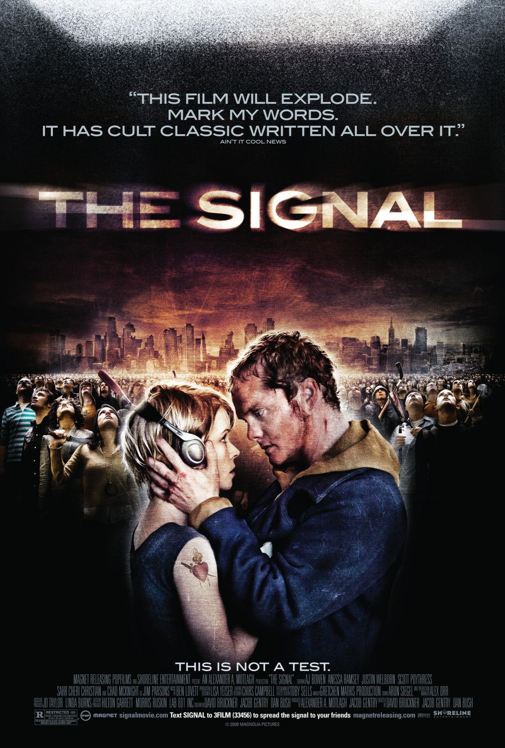 Extra Large Movie Poster Image for The Signal (#3 of 3)