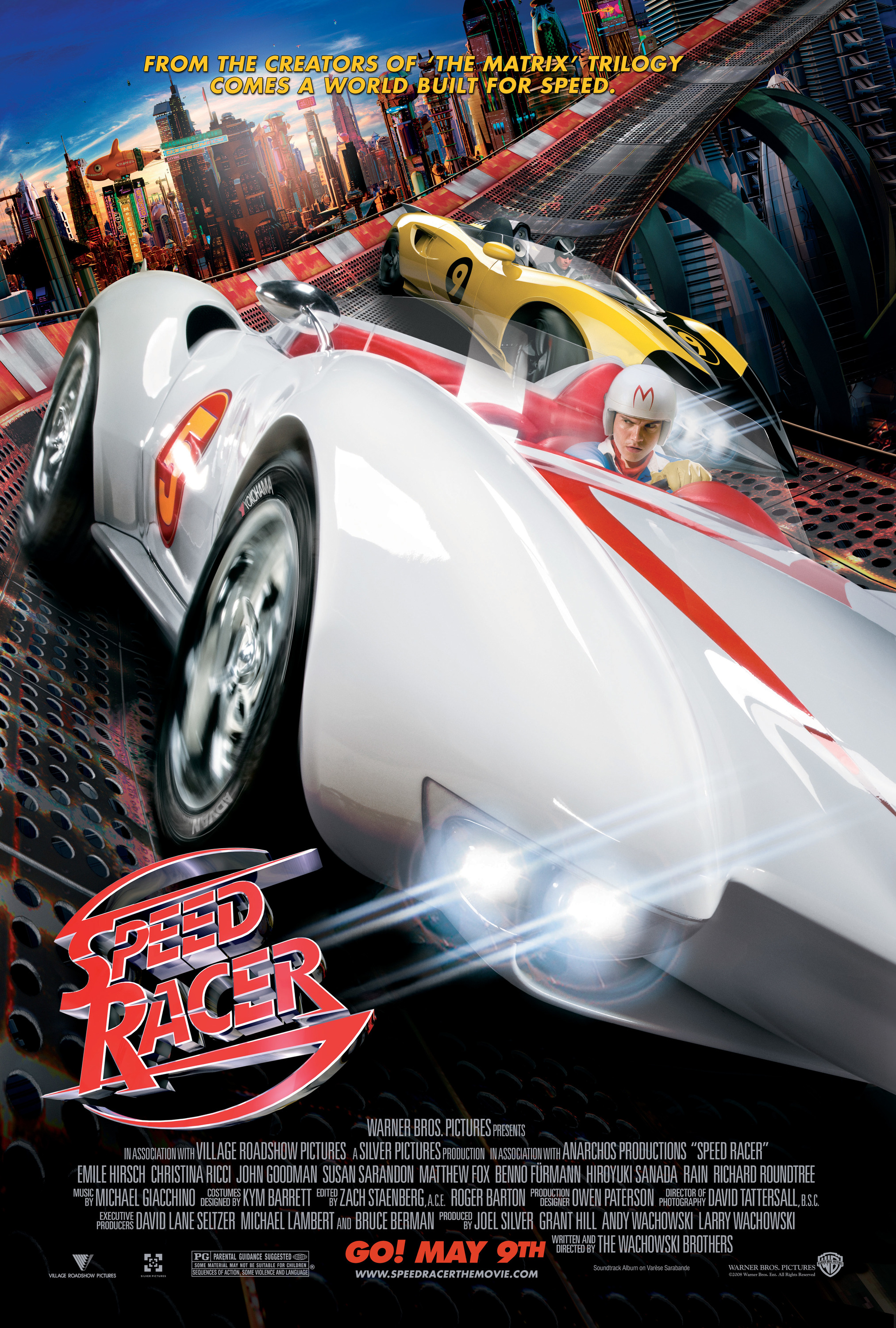 Mega Sized Movie Poster Image for Speed Racer (#5 of 9)