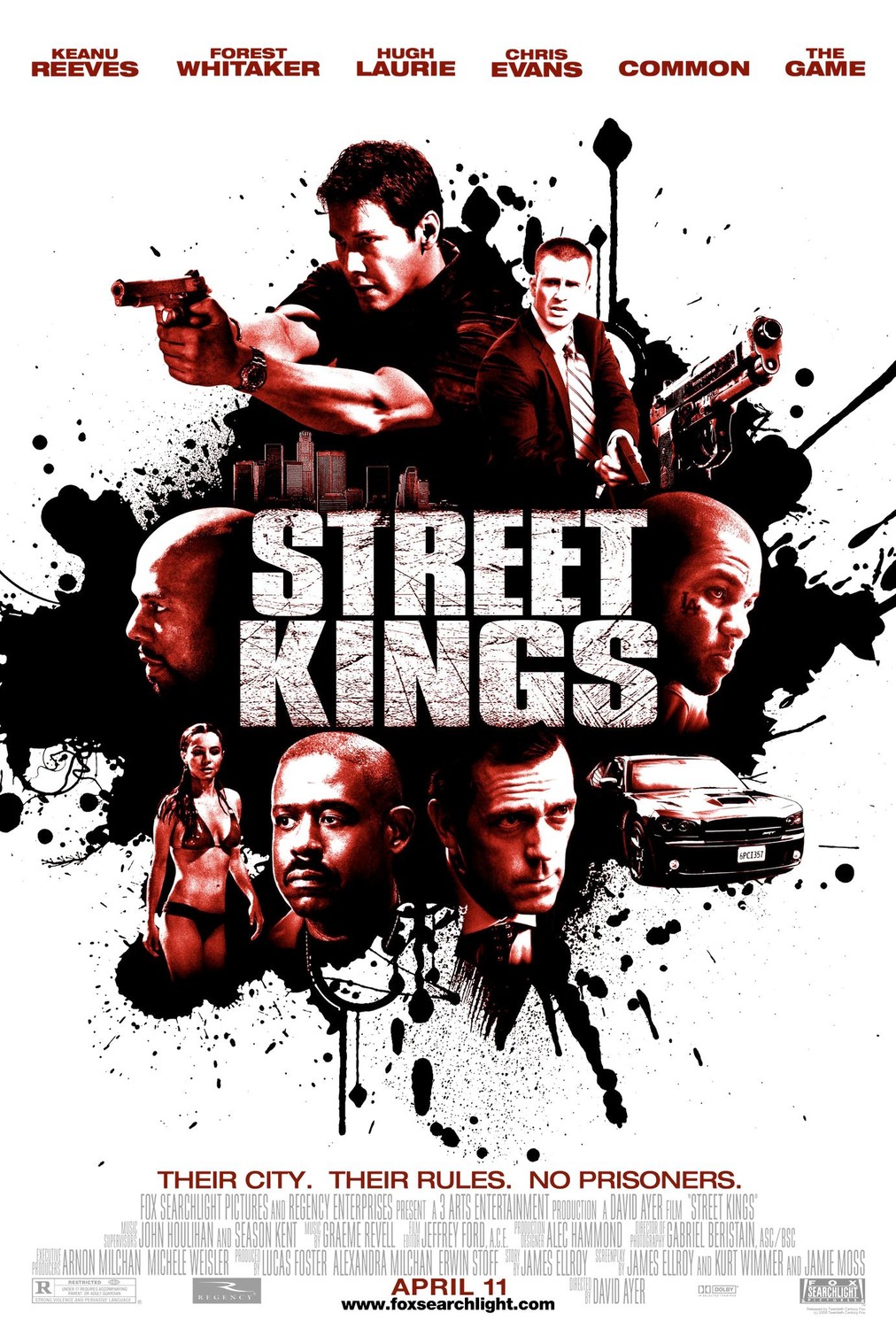 Extra Large Movie Poster Image for Street Kings (#1 of 5)