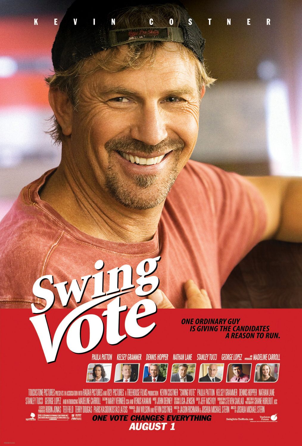 Extra Large Movie Poster Image for Swing Vote (#1 of 3)