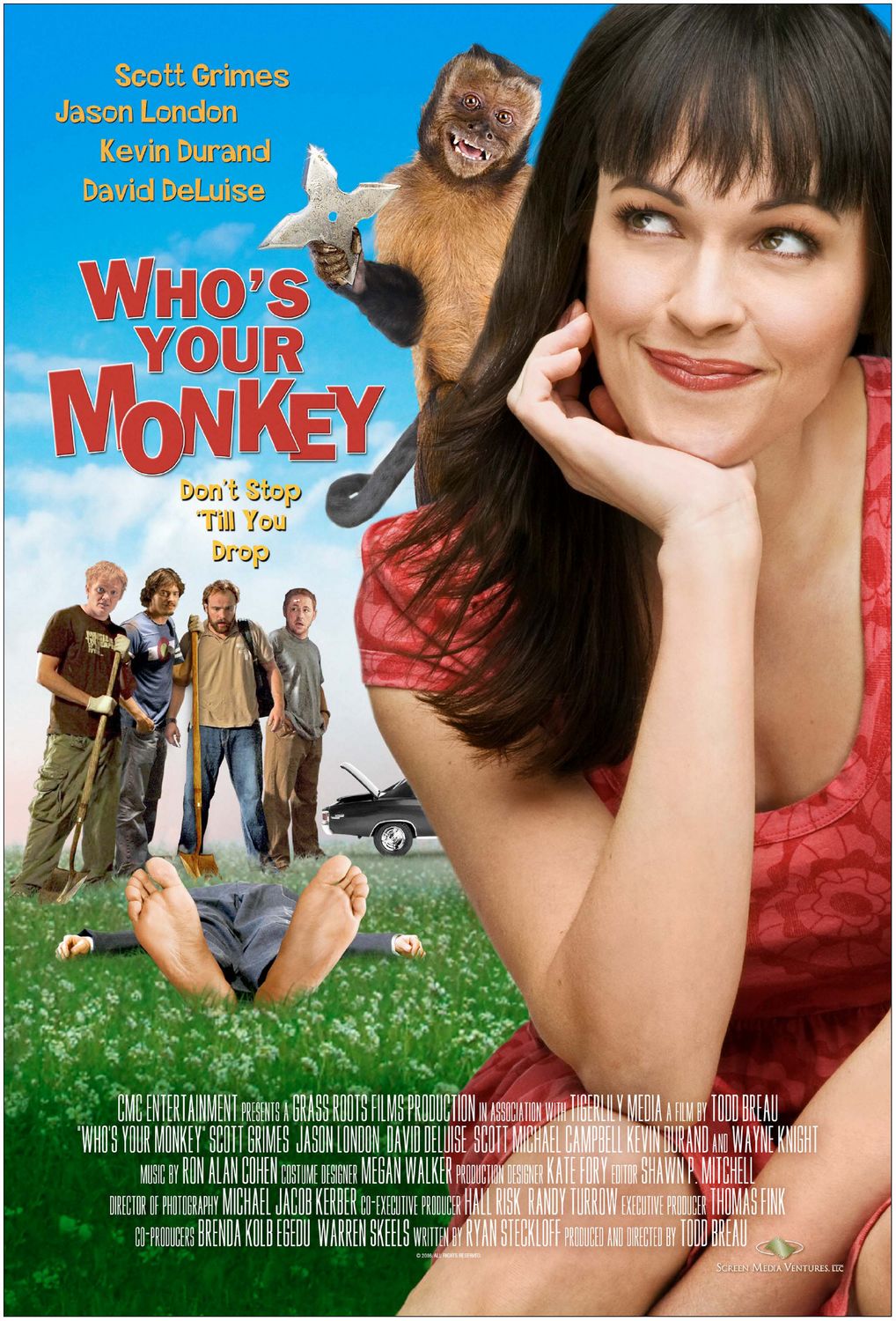 Extra Large Movie Poster Image for Who's Your Monkey (#1 of 2)