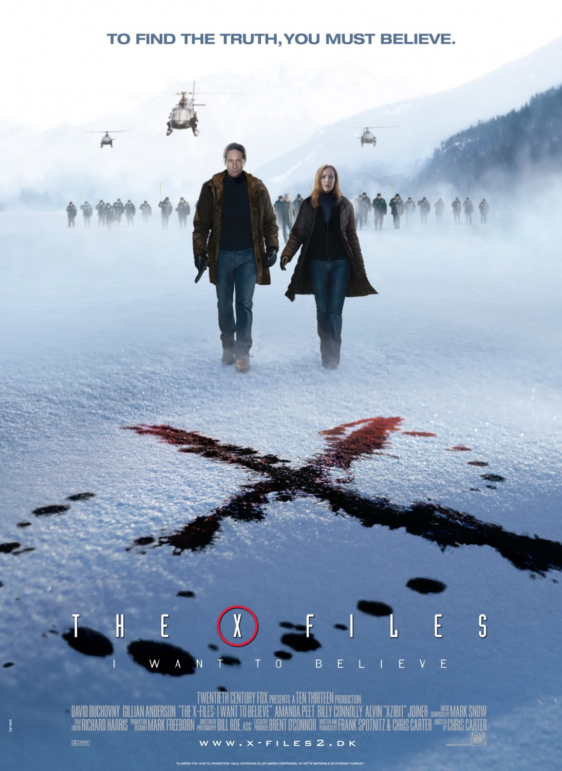 Extra Large Movie Poster Image for X Files 2 (#2 of 3)