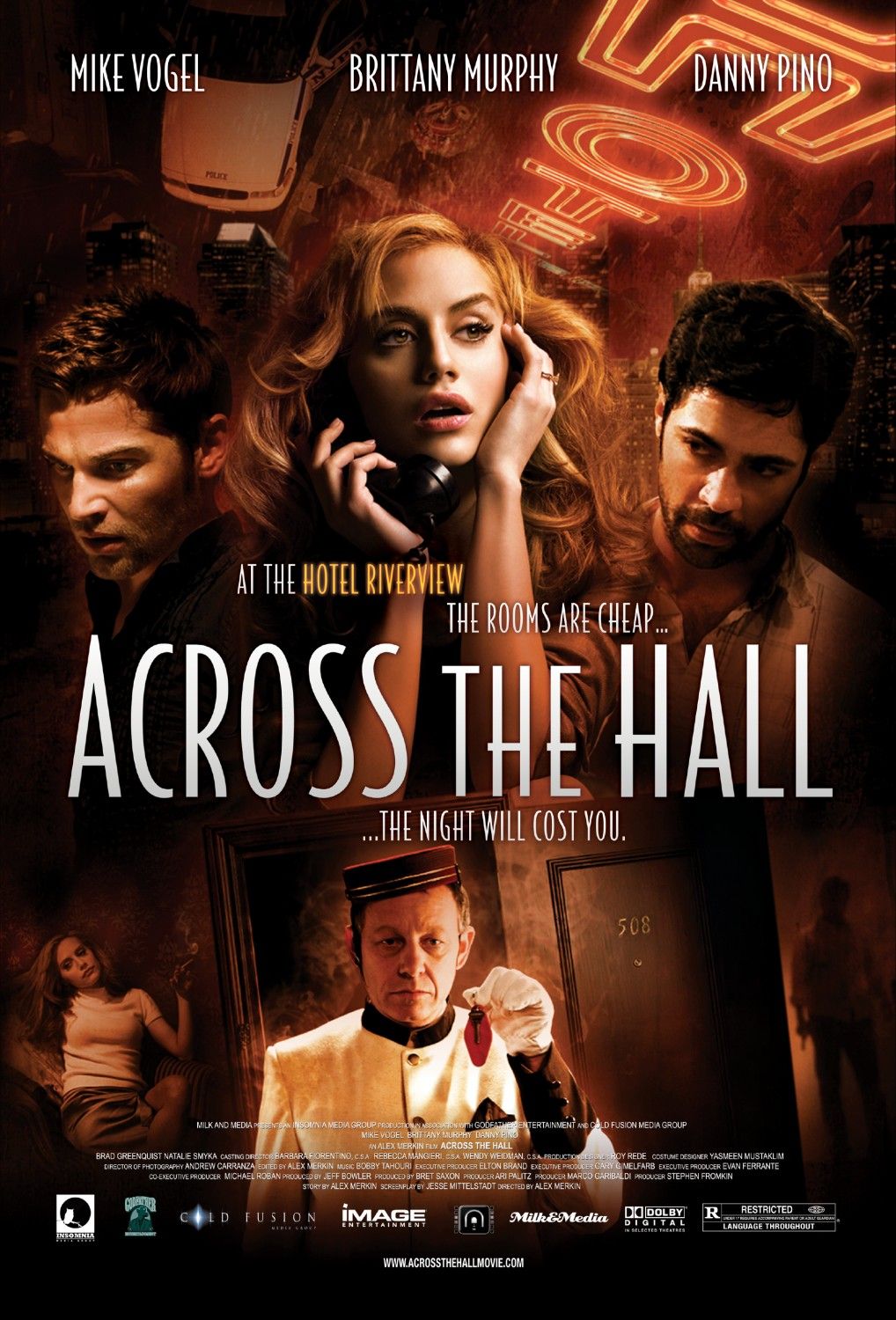 Extra Large Movie Poster Image for Across the Hall 