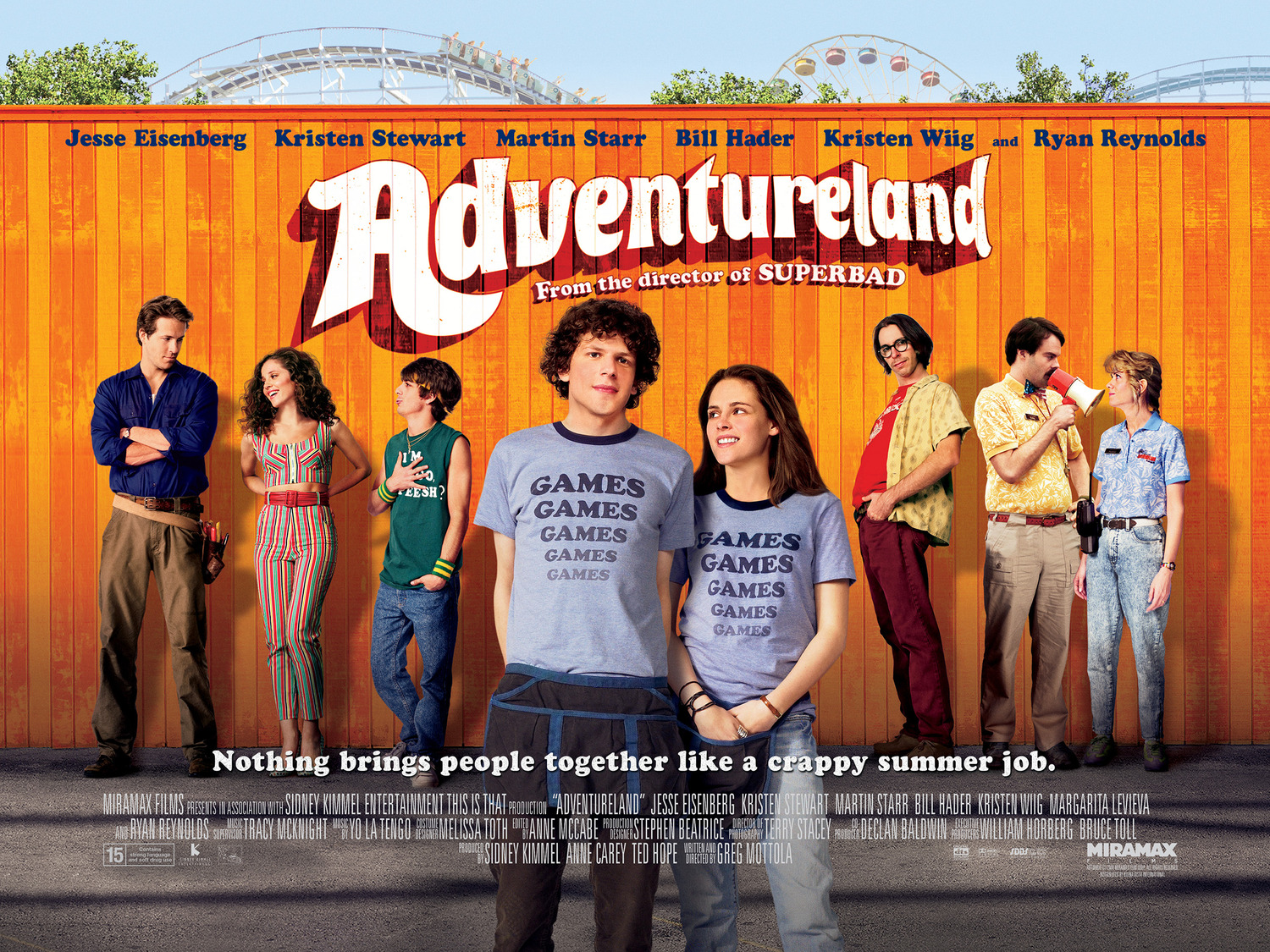 Extra Large Movie Poster Image for Adventureland (#3 of 3)