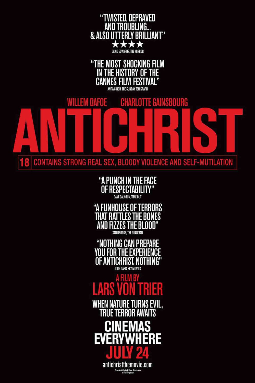Extra Large Movie Poster Image for Antichrist (#5 of 10)