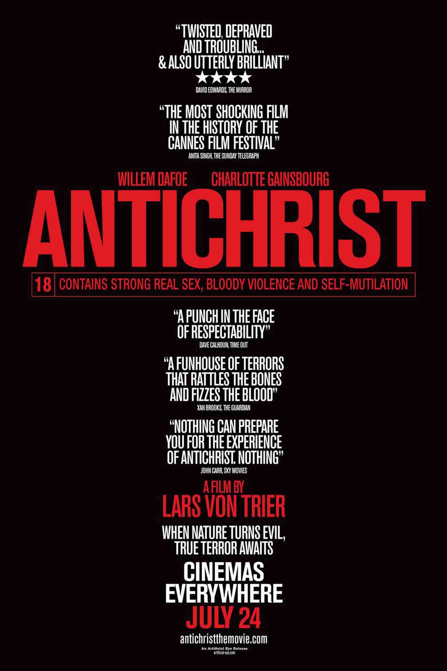 Mega Sized Movie Poster Image for Antichrist (#5 of 10)
