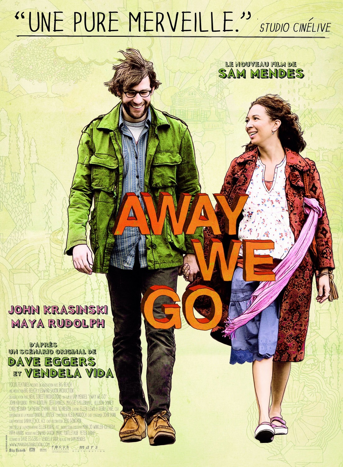 Extra Large Movie Poster Image for Away We Go (#4 of 4)