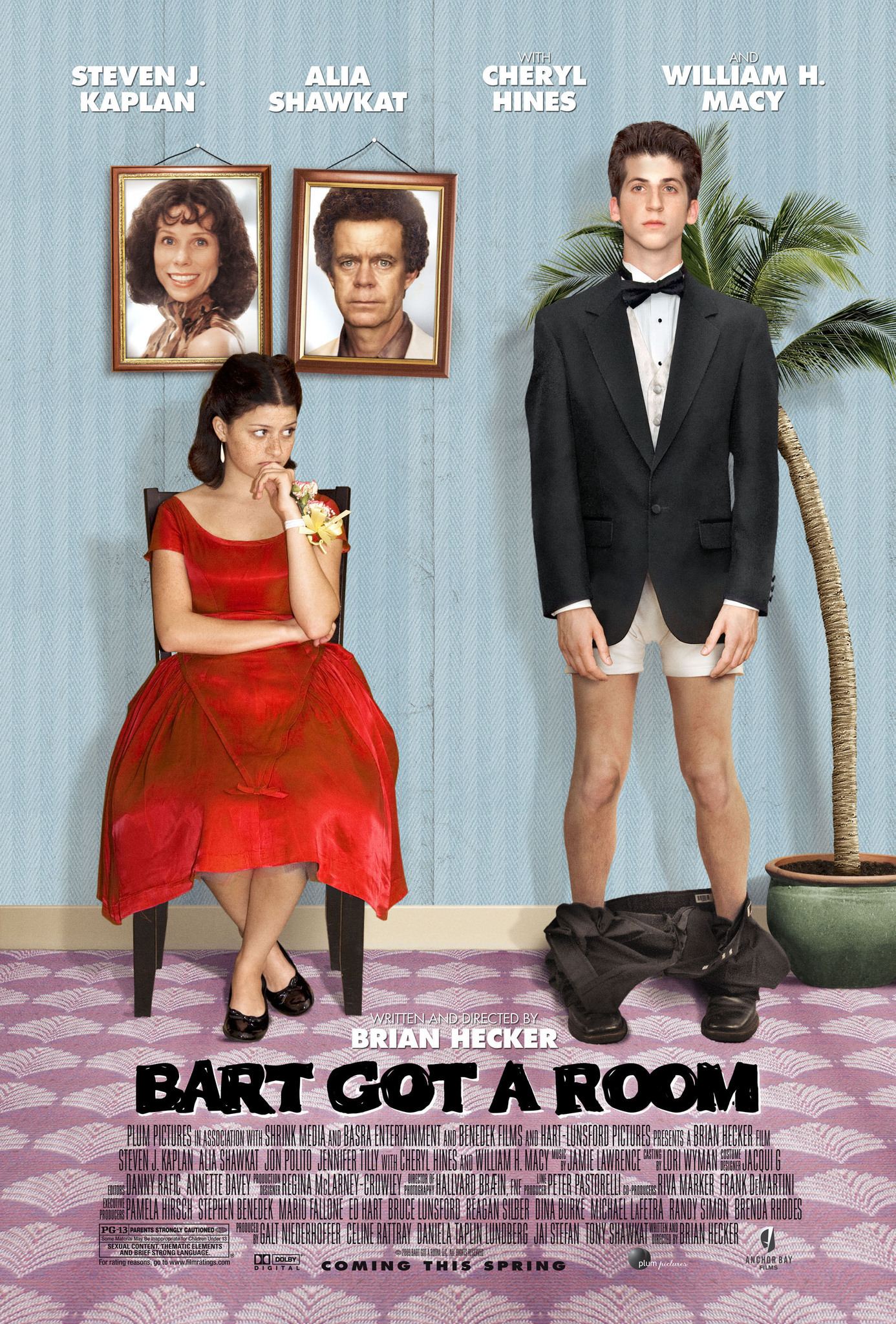 Mega Sized Movie Poster Image for Bart Got a Room 