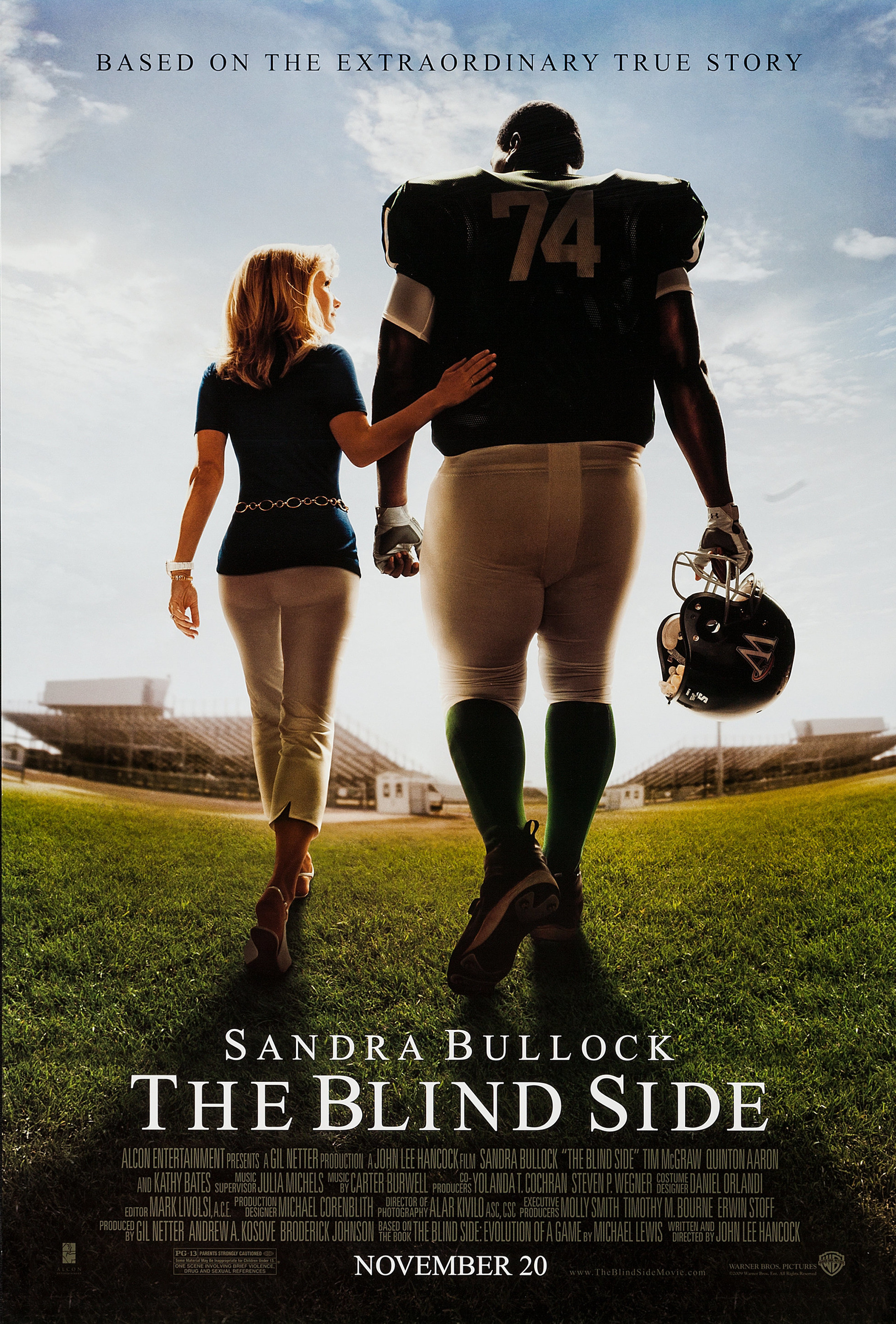 Mega Sized Movie Poster Image for The Blind Side (#1 of 2)