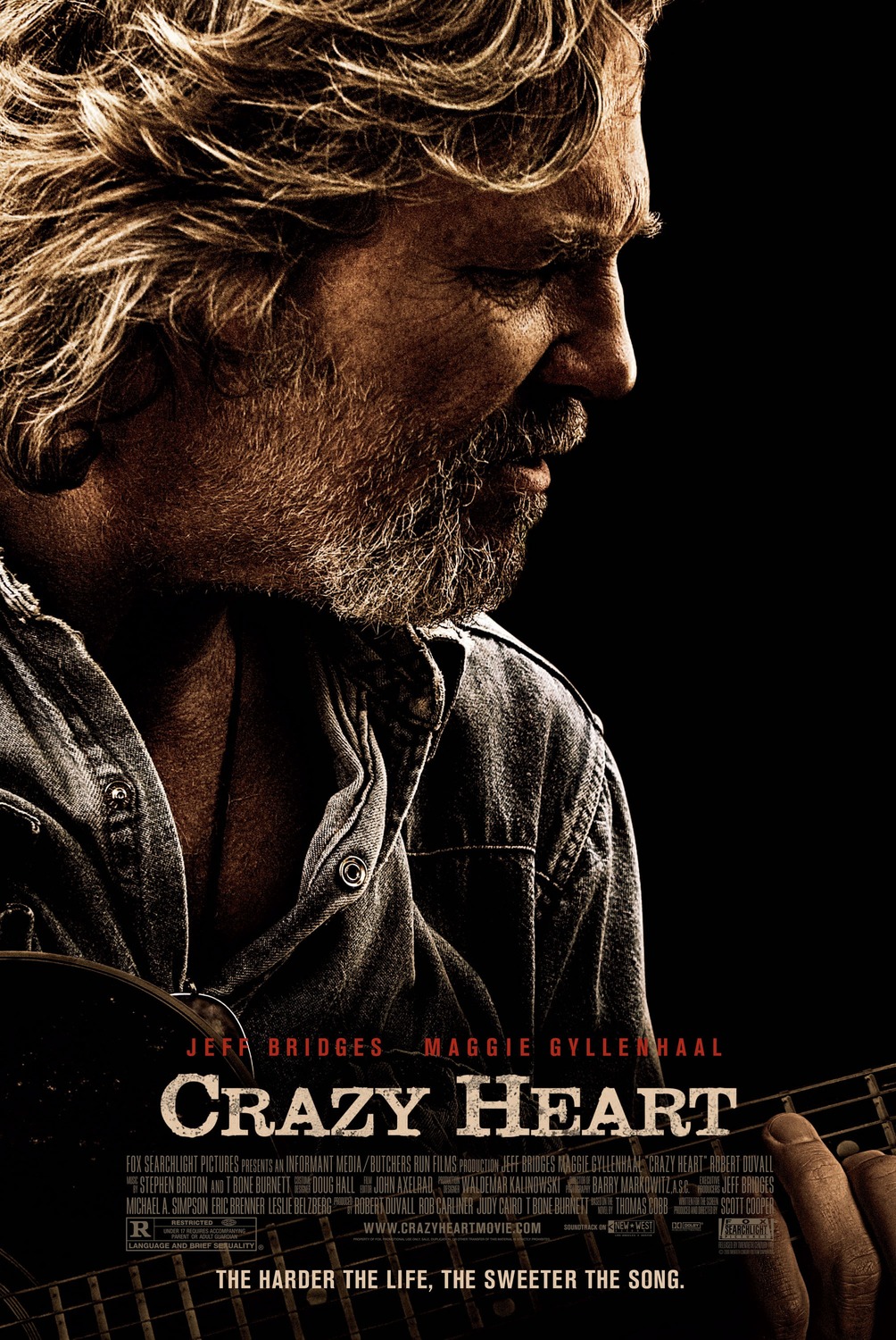 Extra Large Movie Poster Image for Crazy Heart 