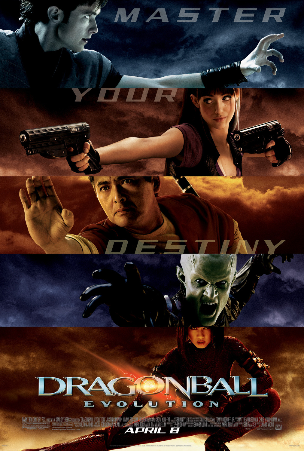 Extra Large Movie Poster Image for Dragonball Evolution (#6 of 6)