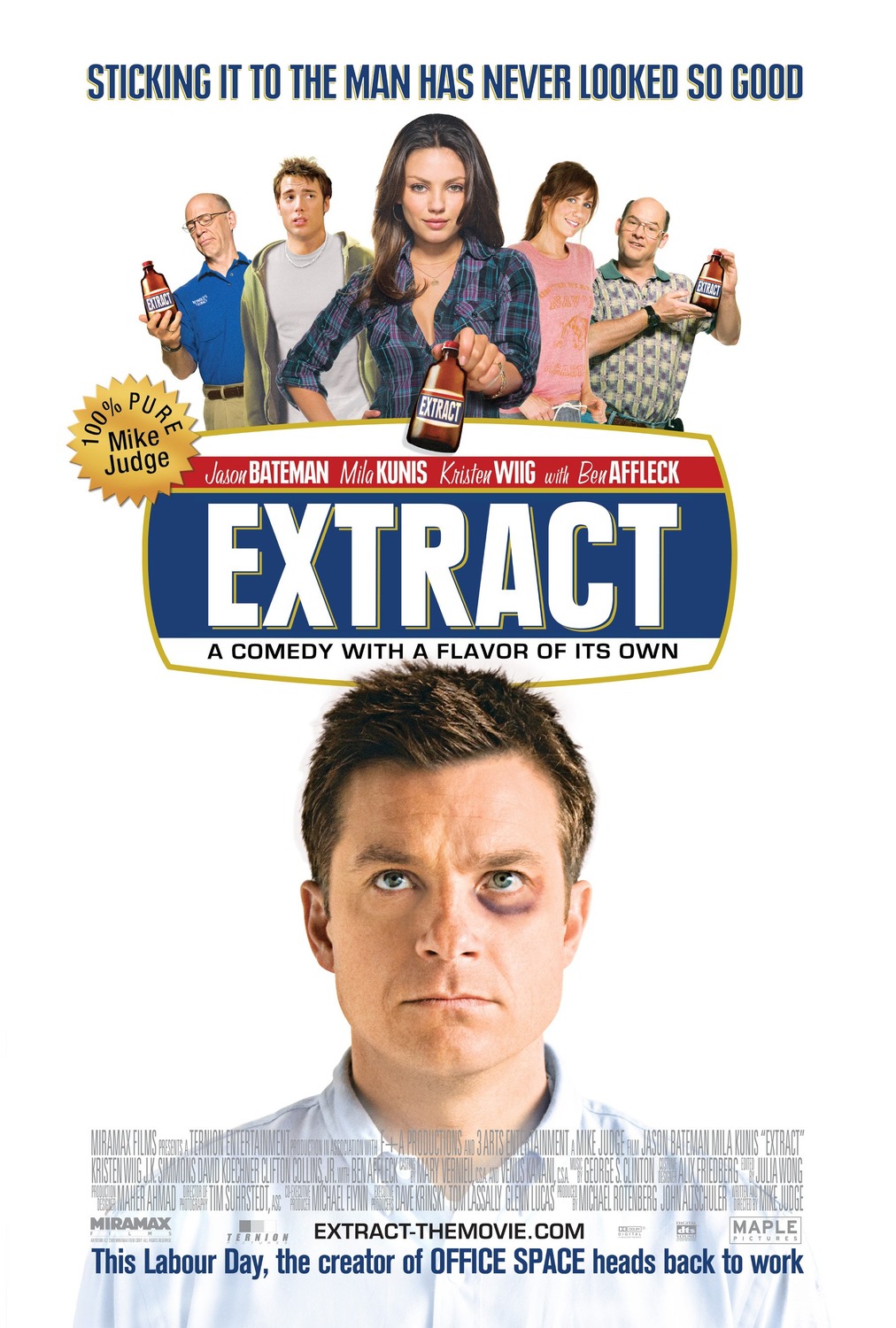 Extra Large Movie Poster Image for Extract (#6 of 6)
